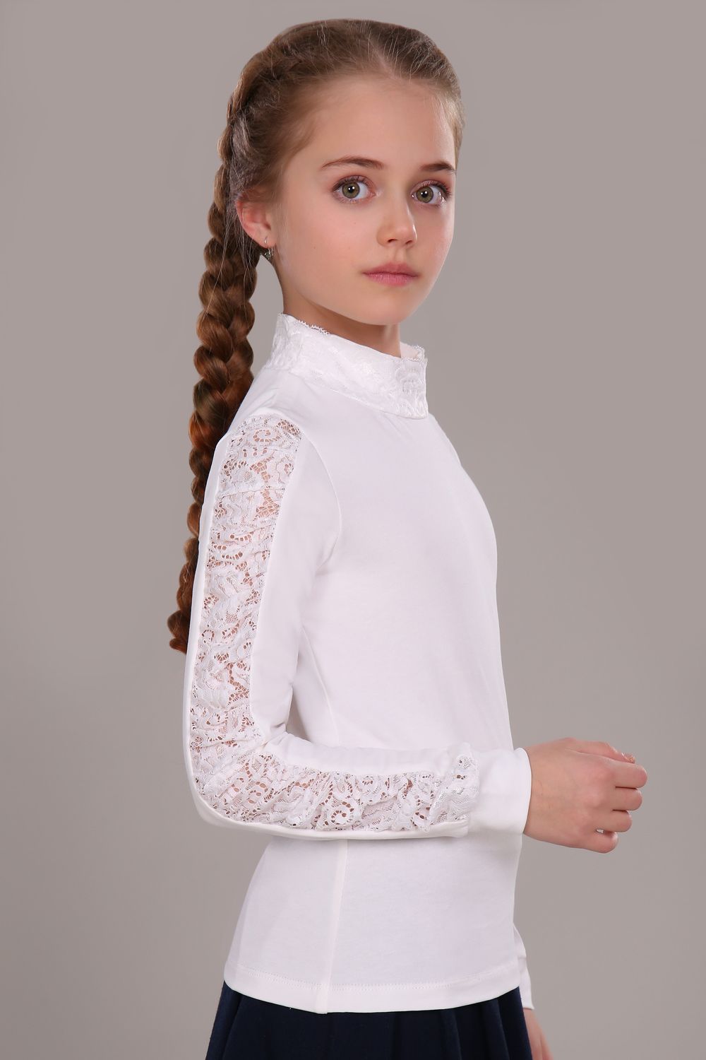 Блузка для девочки Каролина New арт.13118N - крем