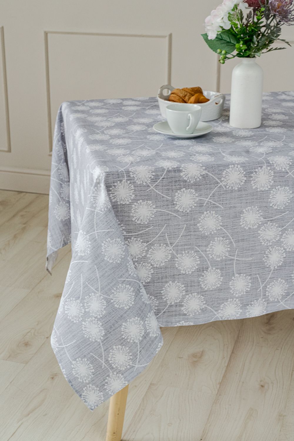 Скатерть Рафаэлка - серый