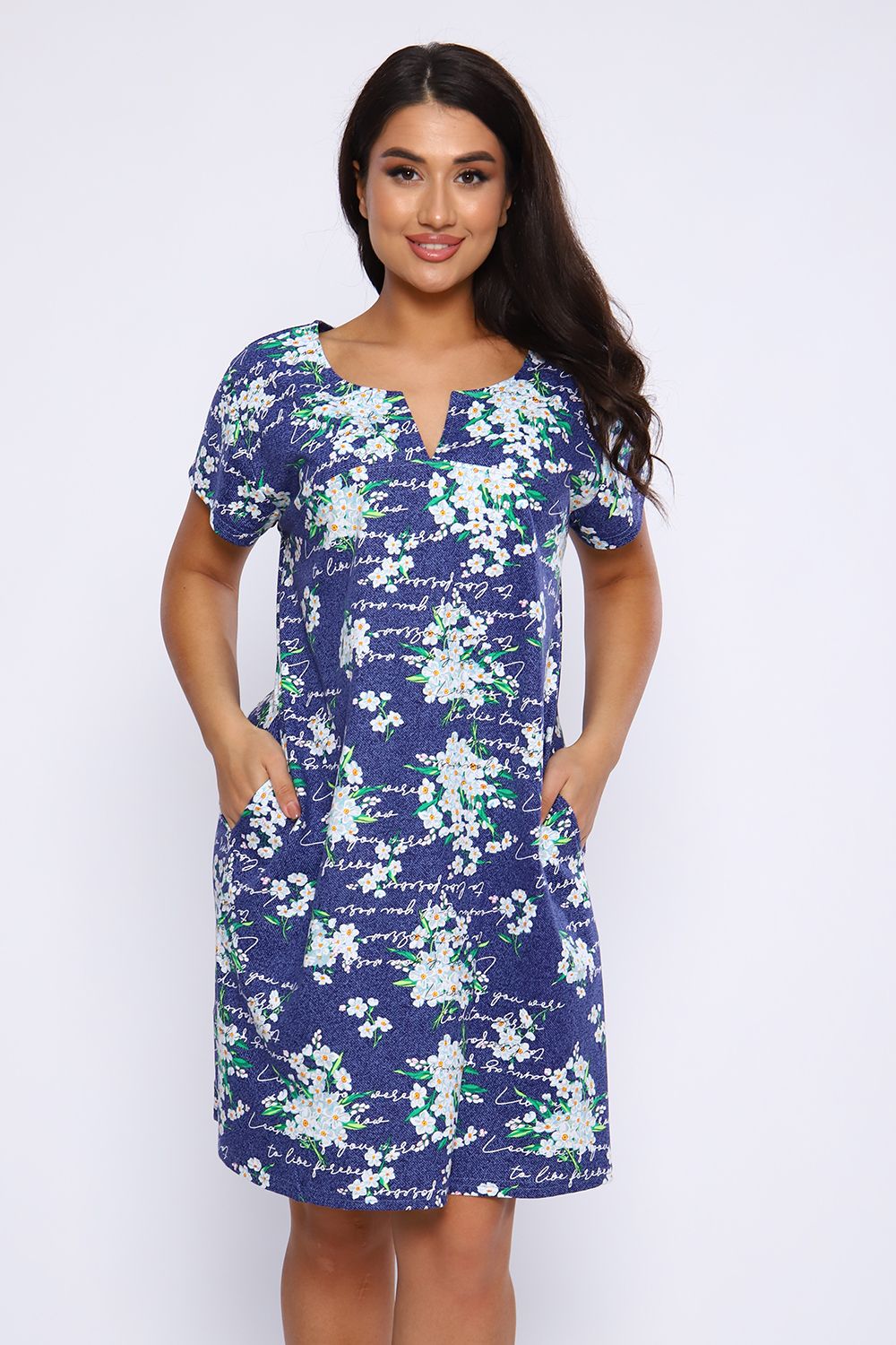 Туника 85012 - синий