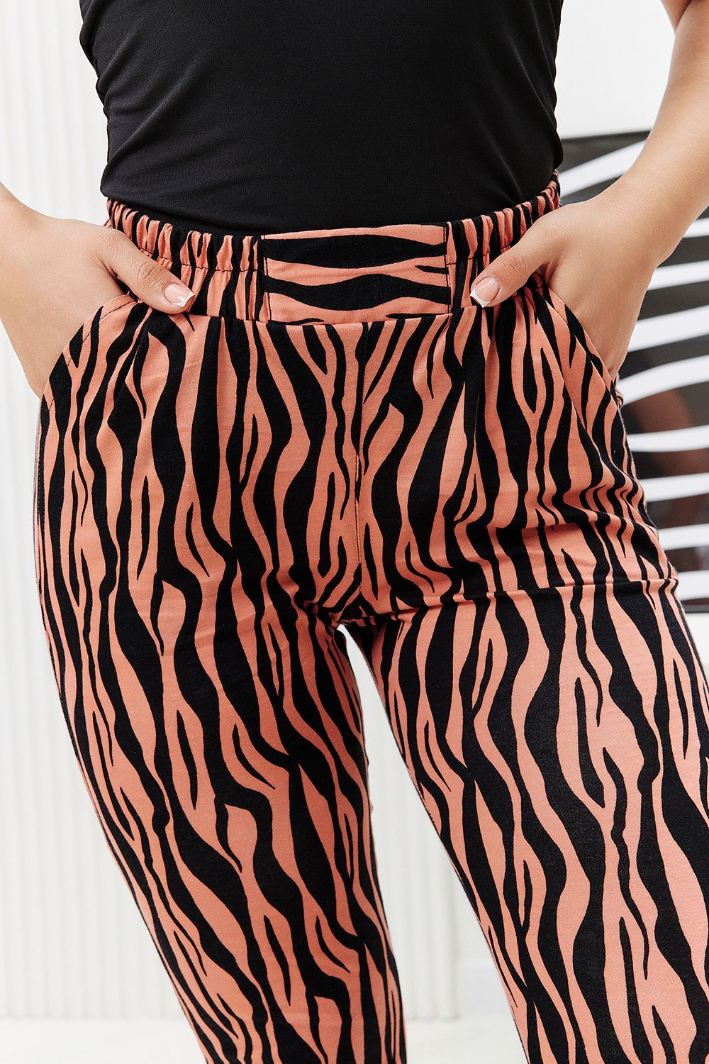 Брюки 83702 - коричневый