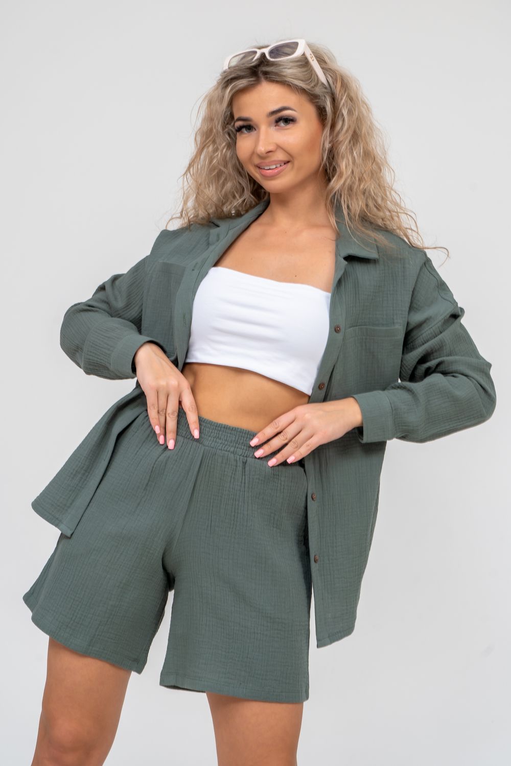 Шорты 36631 - хаки