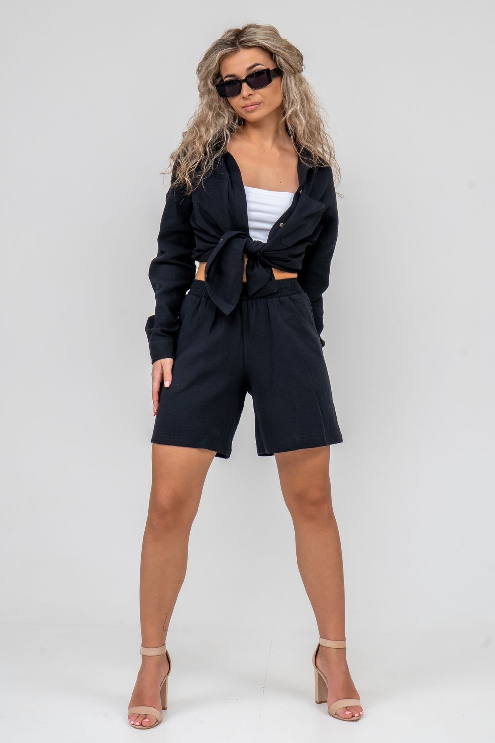 Туника 36633 - черный