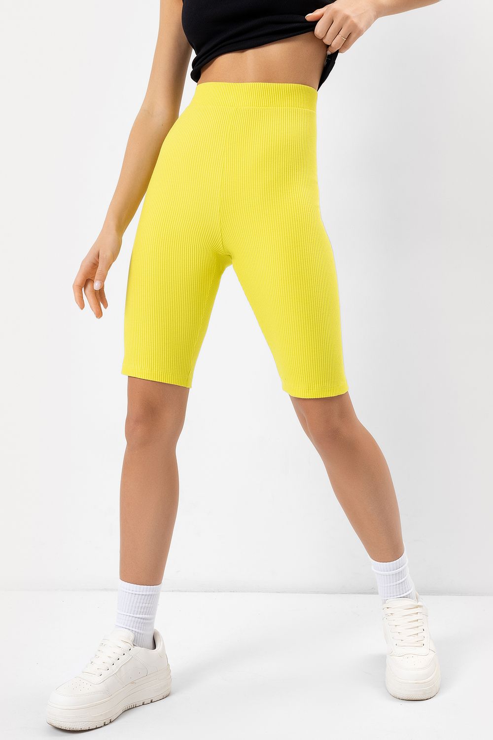 Шорты женские 132326 - лайм