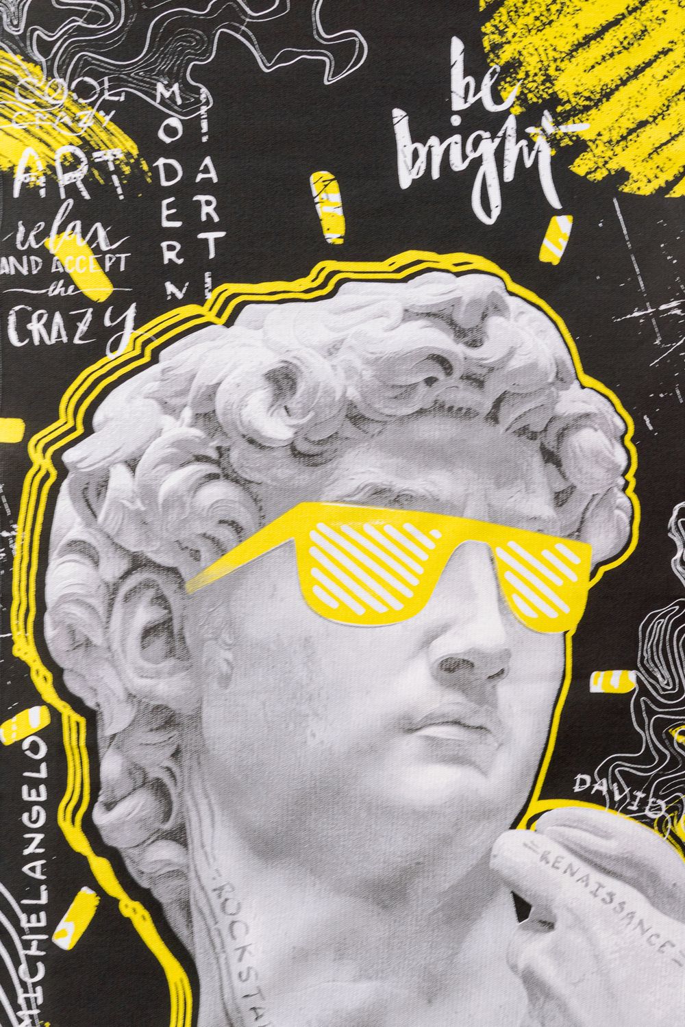 Полотенце банное Давид - серый