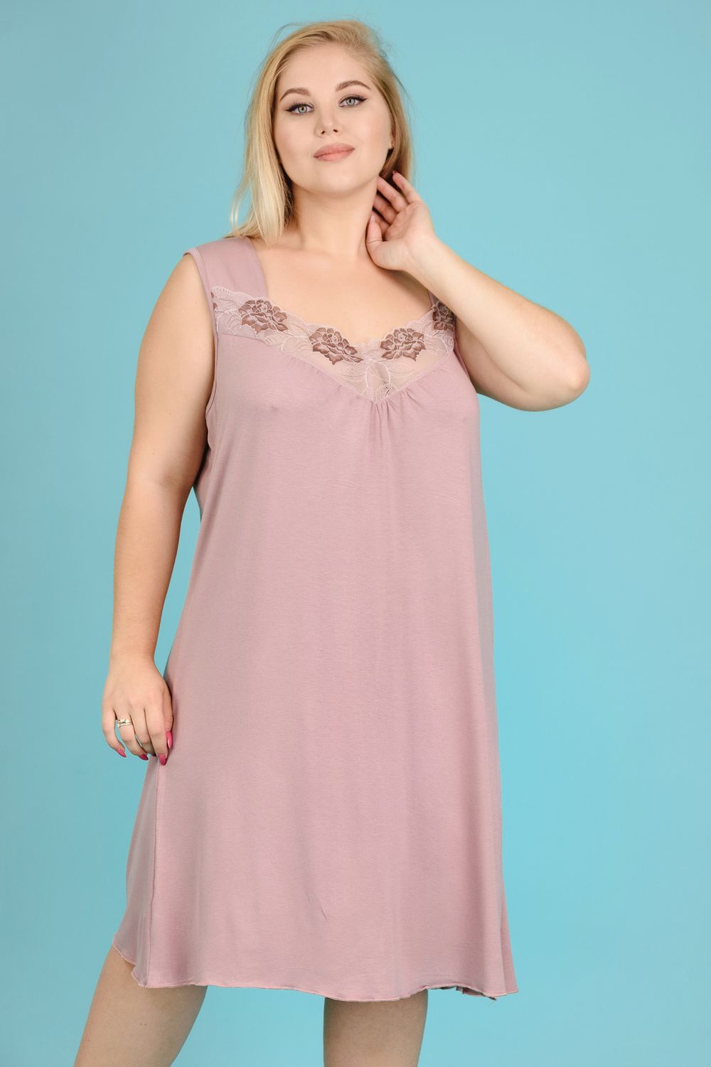 Сорочка 6420 - капучино