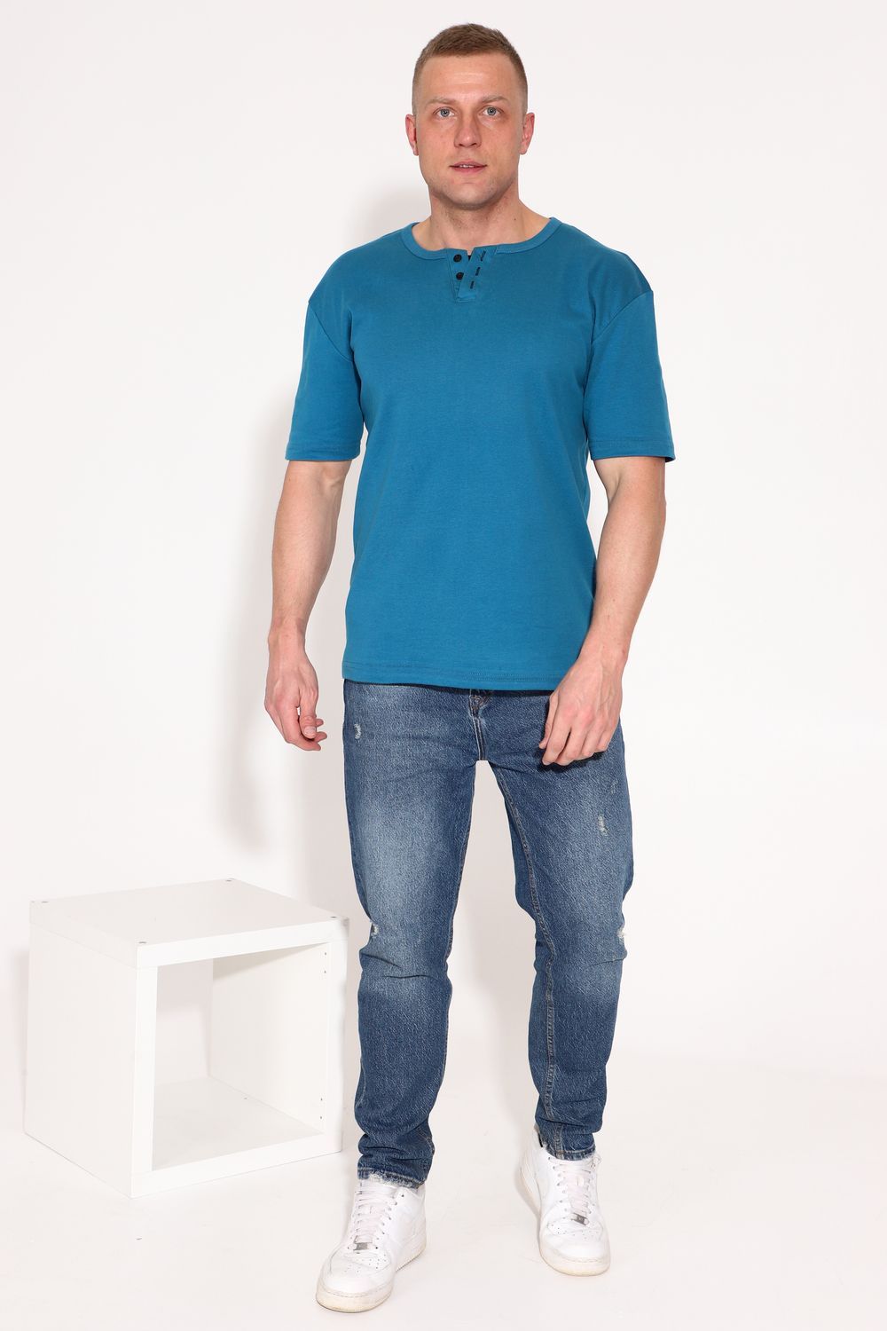 Футболка 6061 - голубой