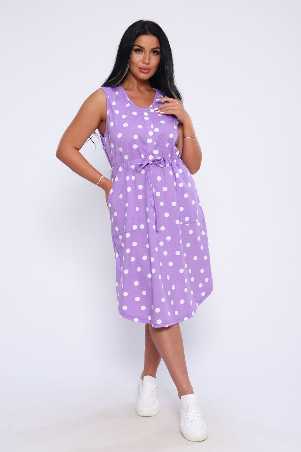 Платье 15493 - лиловый