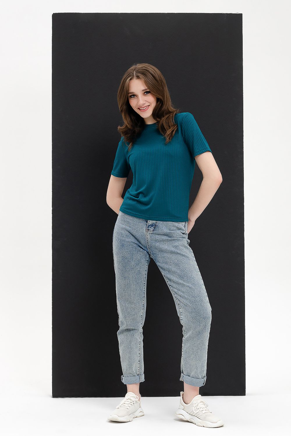 Футболка 18039 - изумрудный