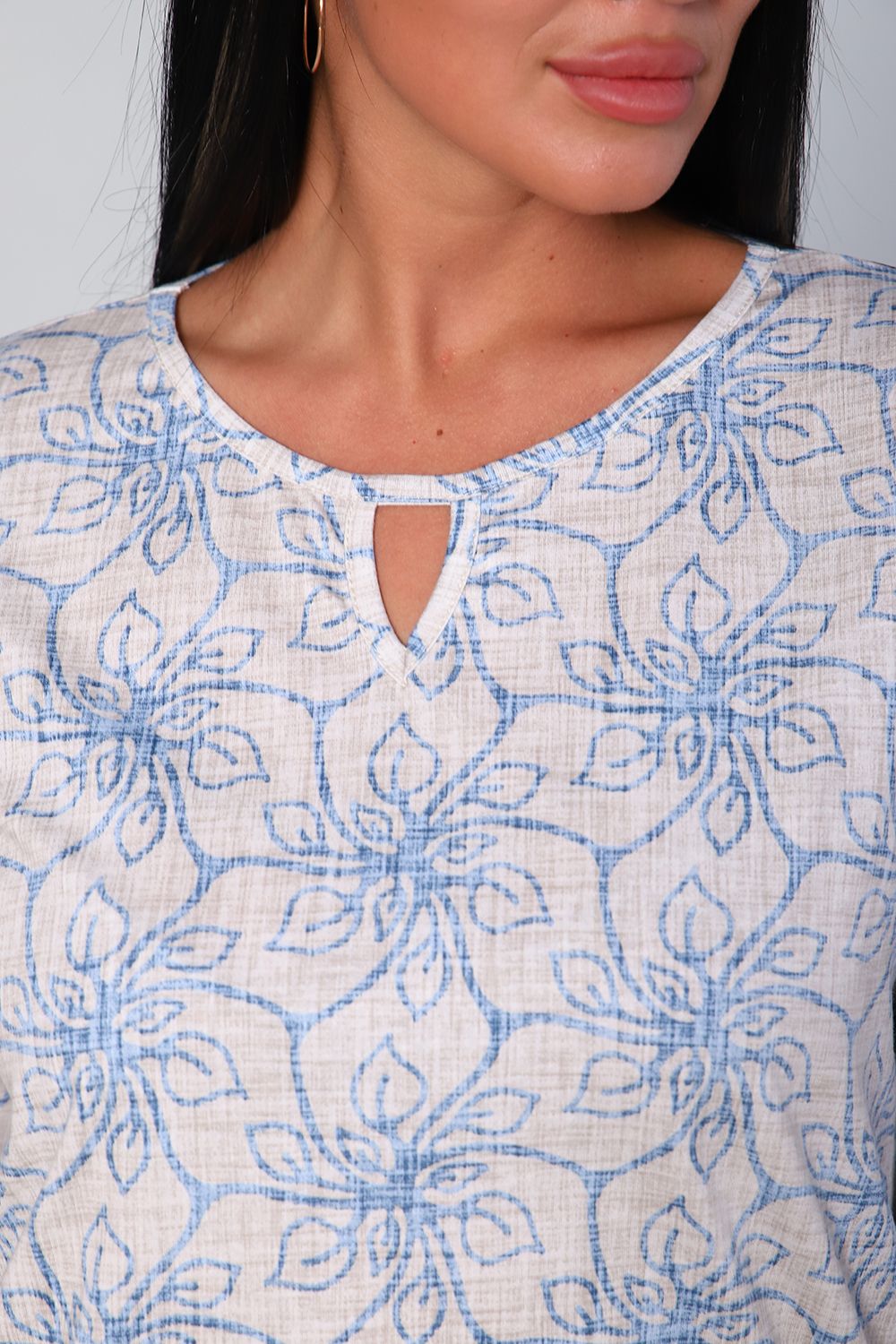 Туника 71074 - светло-синий