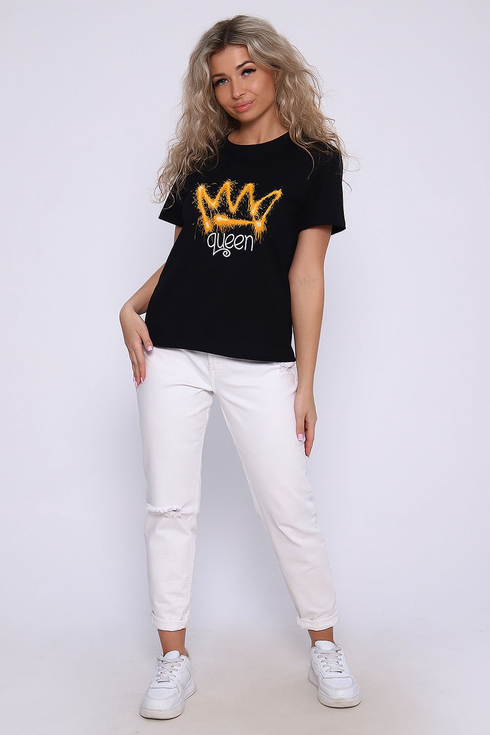 футболка 70066 - черный