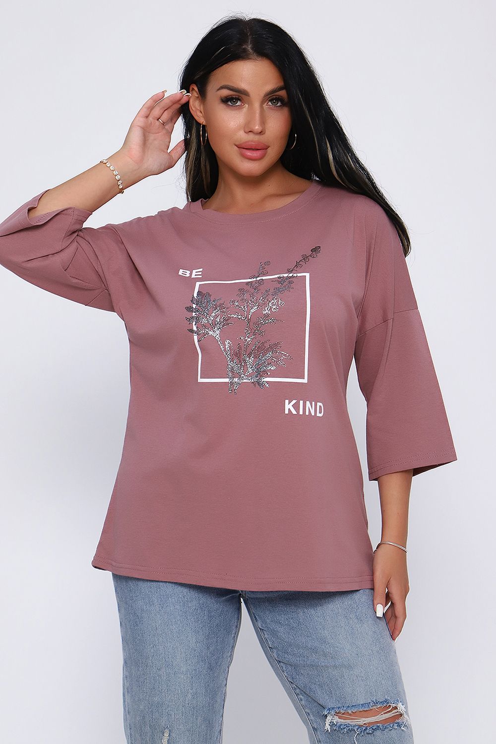 Туника 80020 - лиловый