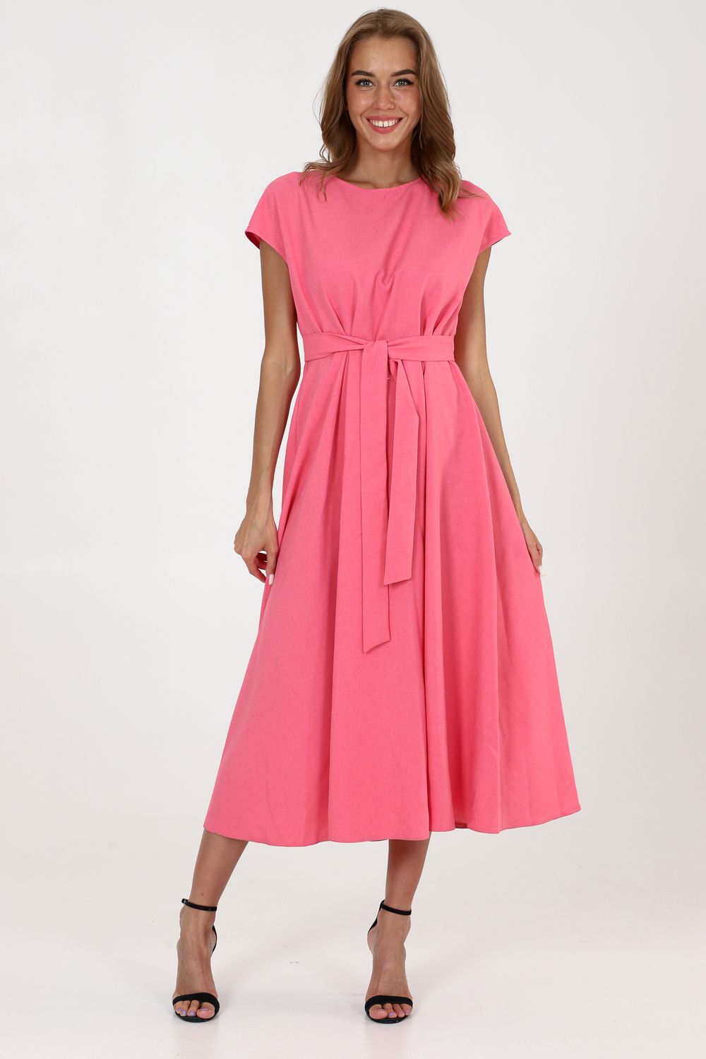 Платье П028 - розовый