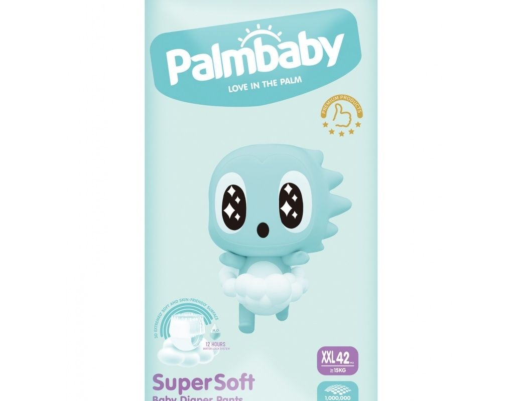 Подгузники-трусики детские  "Palmbaby super soft Premium" NK18- XXL - 42  шт