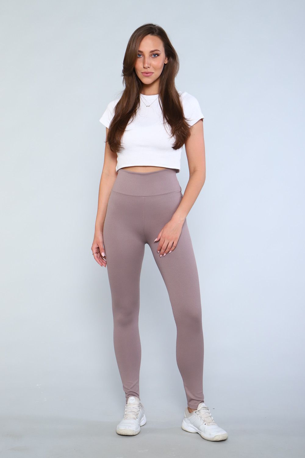 Легинсы Л020 - бежевый