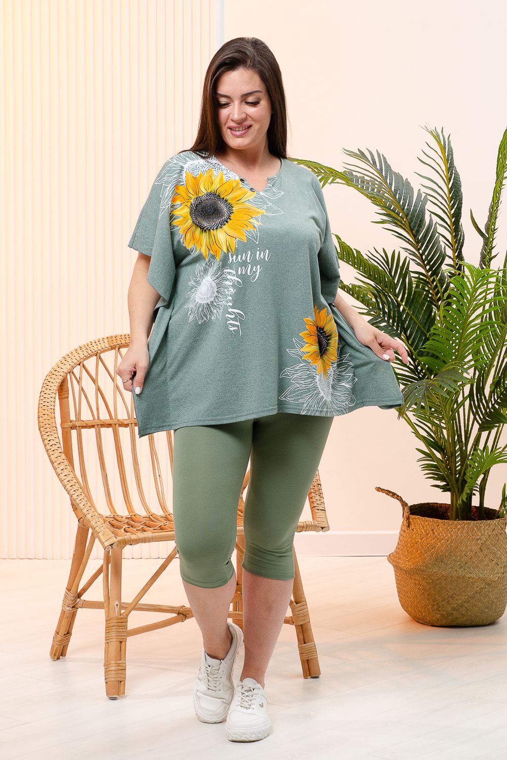 Туника 7392 - хаки