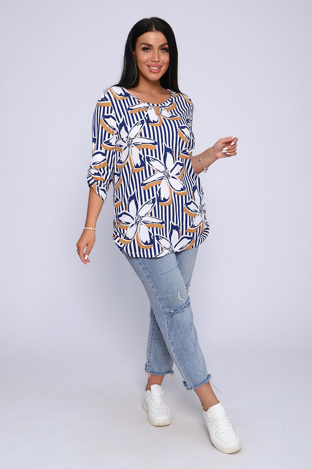 Туника 71074 - синий