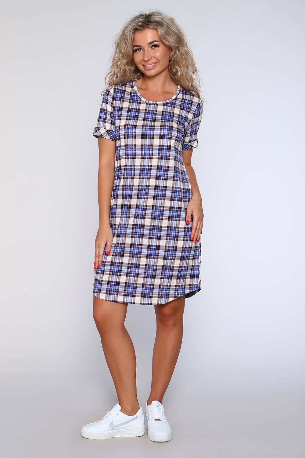 Туника 59133 - клетка