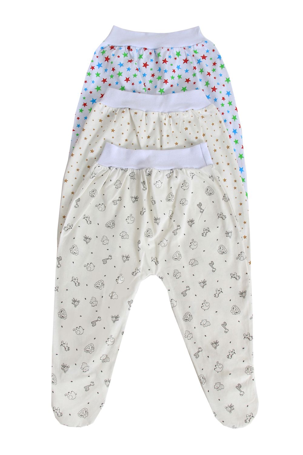 Комплект евроползунки 2+1 в ассортименте 3 шт арт.ЕП-2+1 - ассорти