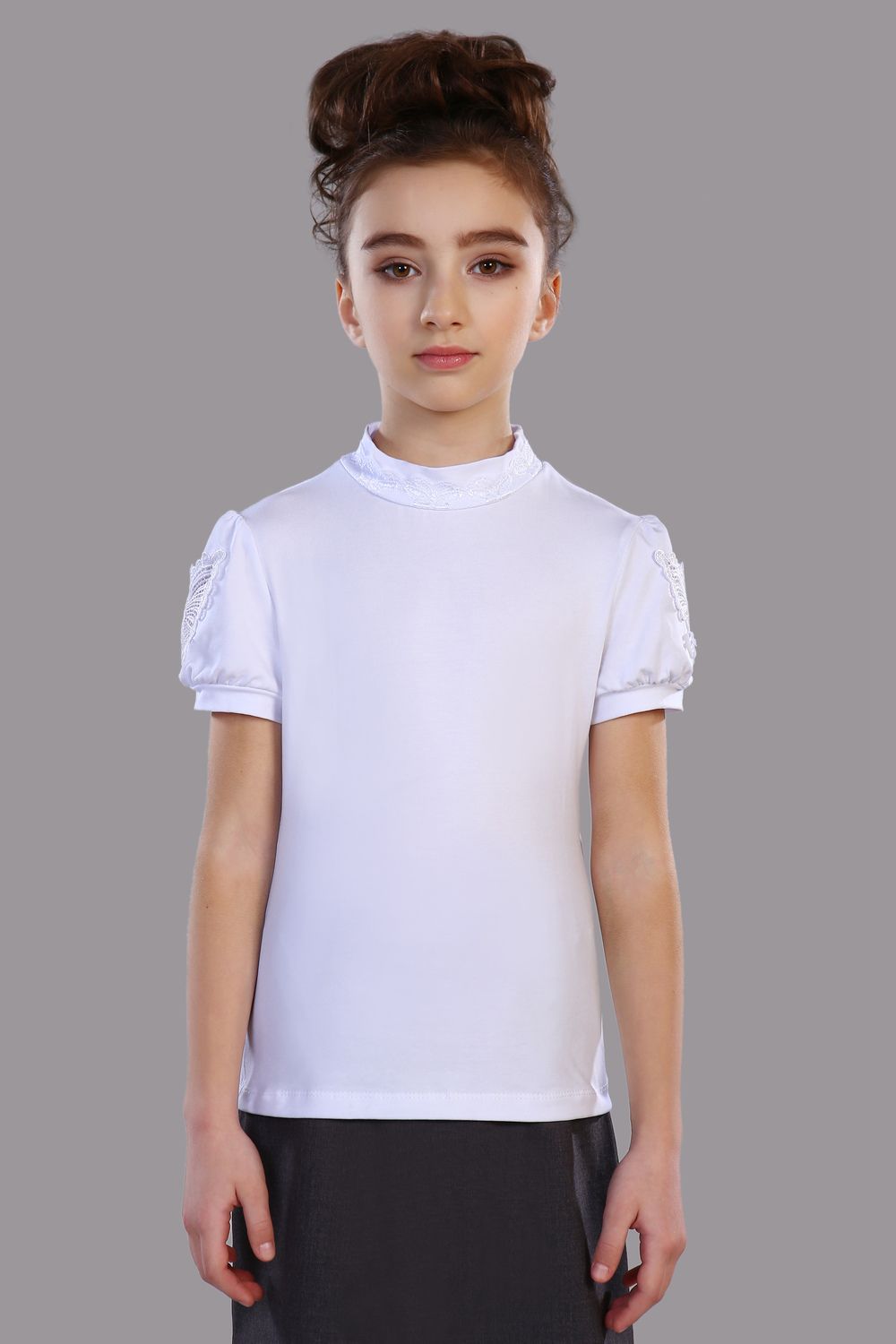 Блузка для девочки Бэлль Арт. 13133 - белый