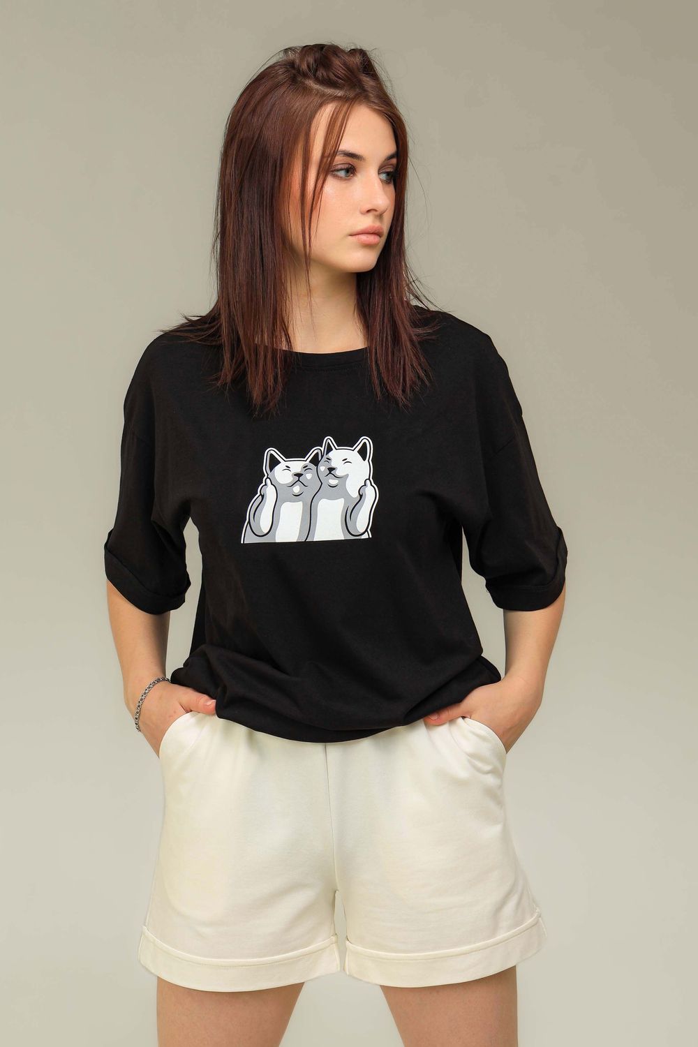 Костюм Crazy Cats - черный