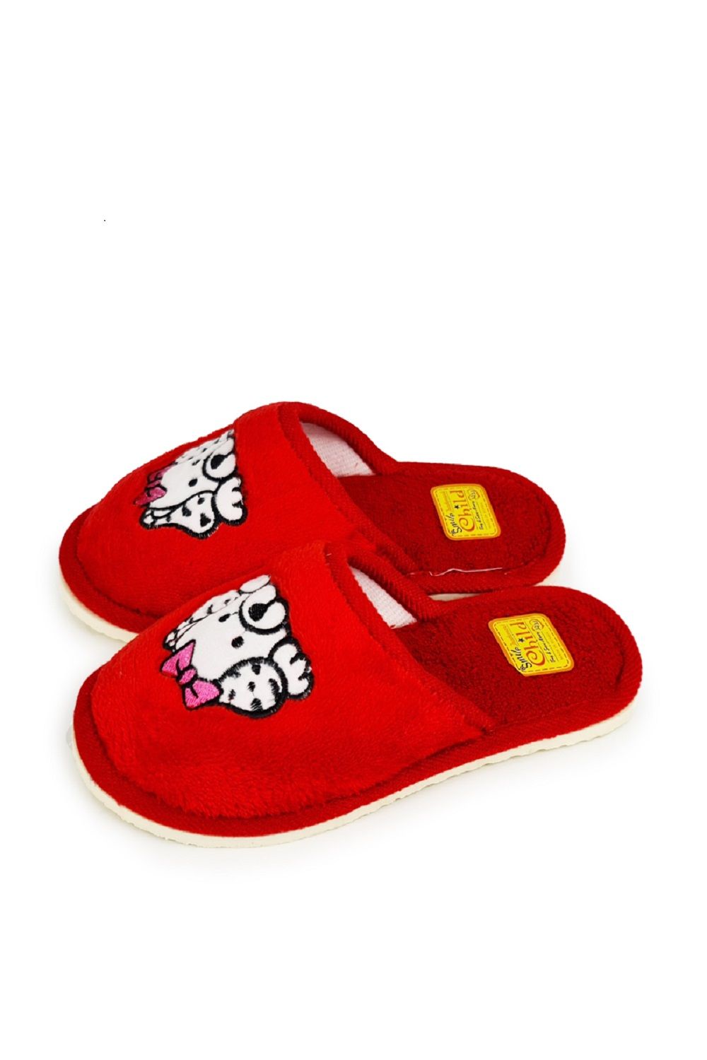 Туфли комнат. детские А-70F-016-08 зак - красный