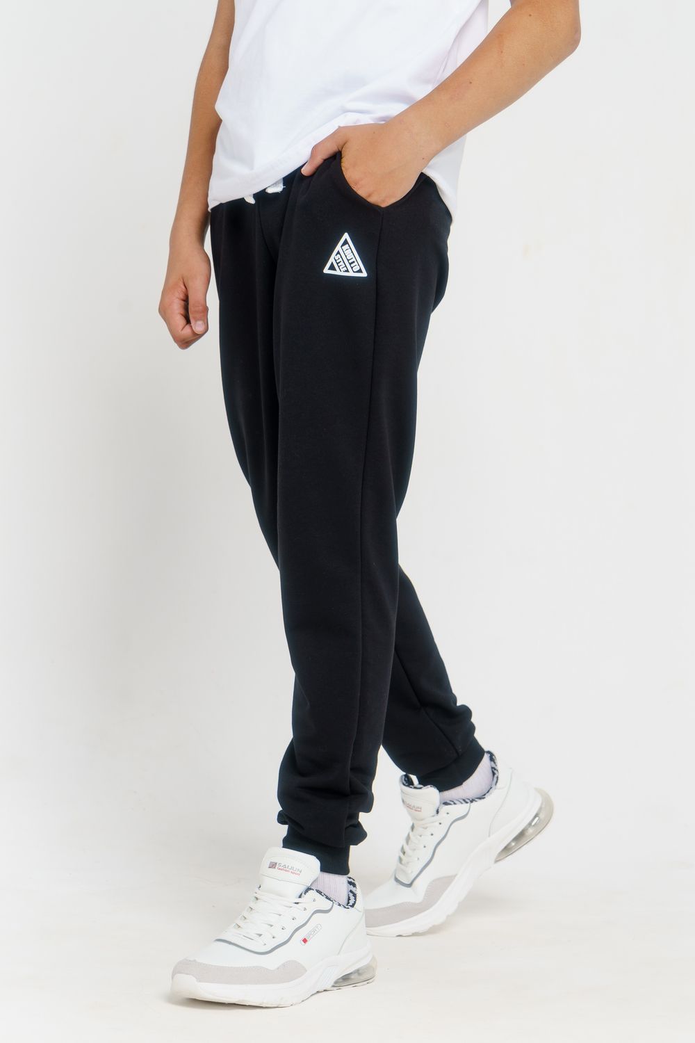 Брюки спортивные Александр - черный