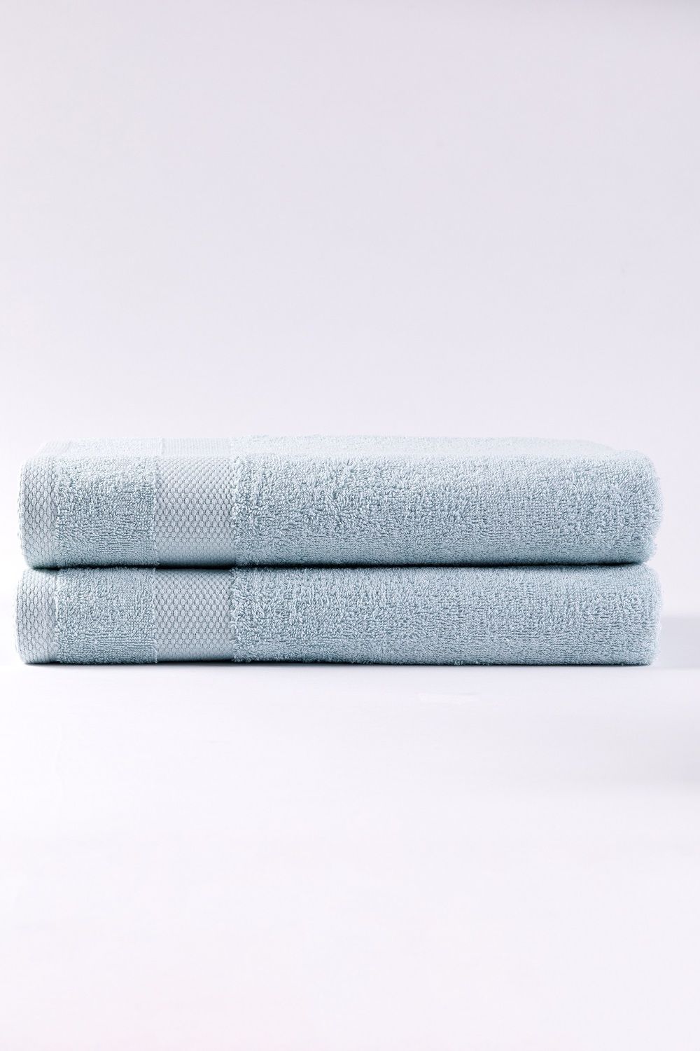 Набор банных полотенец Ночь Нежна Sevil 2 шт. - голубой