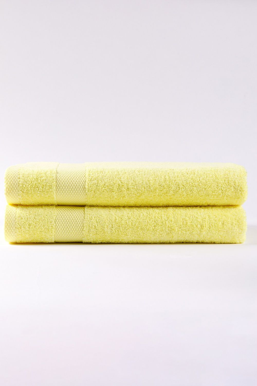 Набор банных полотенец Ночь Нежна Sevil 2 шт. - солнечный