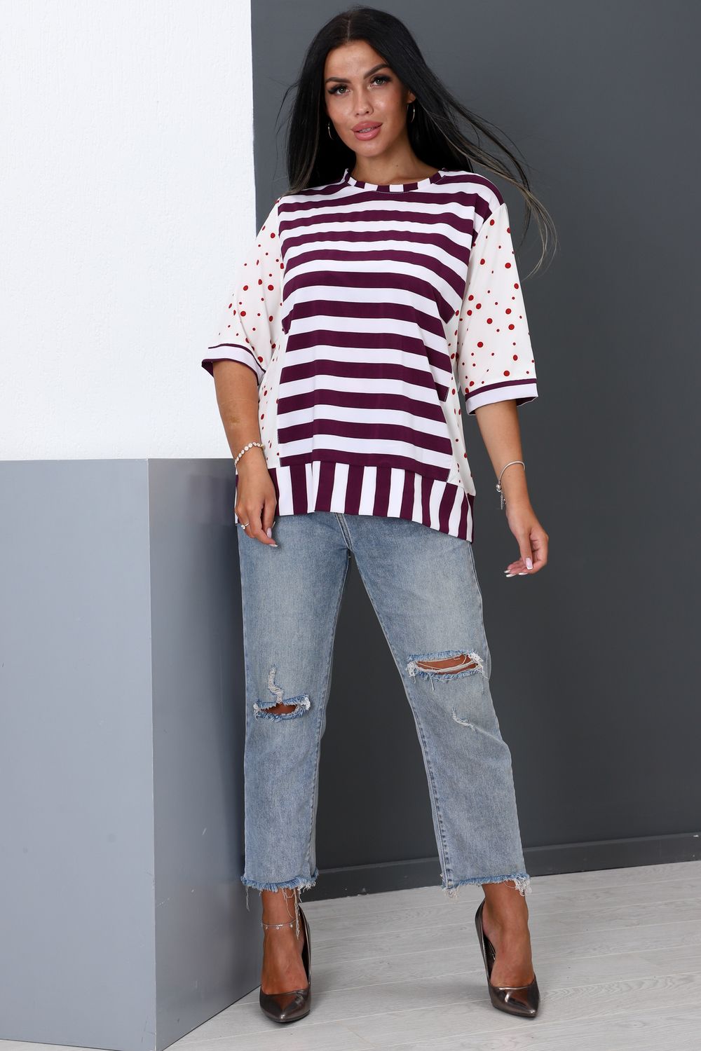 Туника 52290 - сиреневый