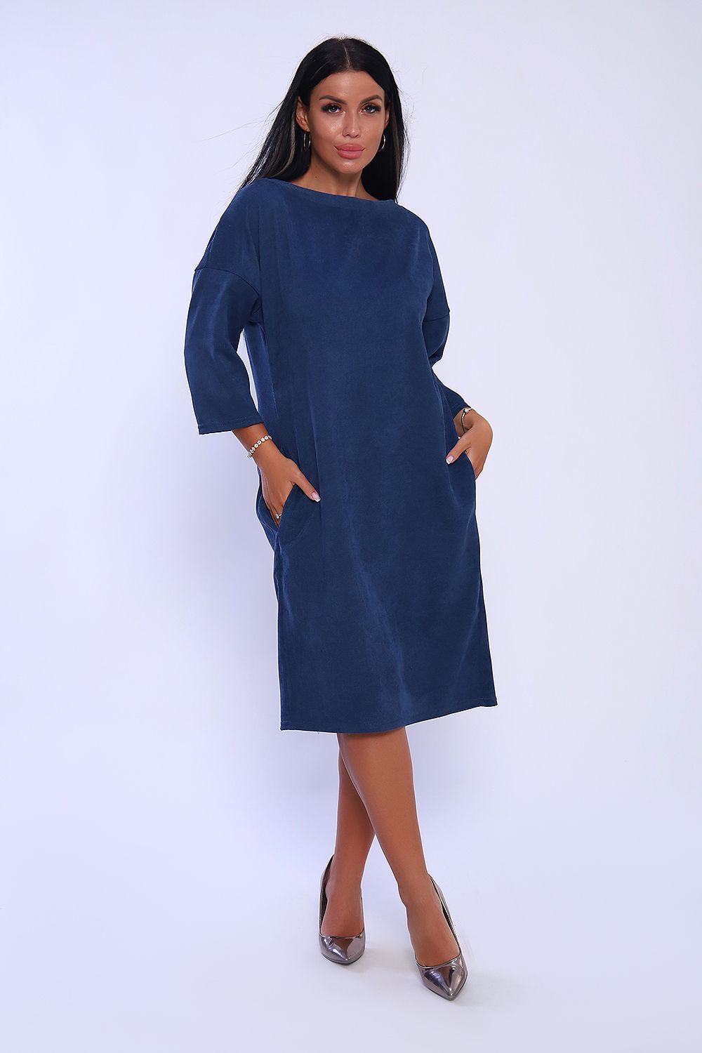 Платье 82033 - индиго