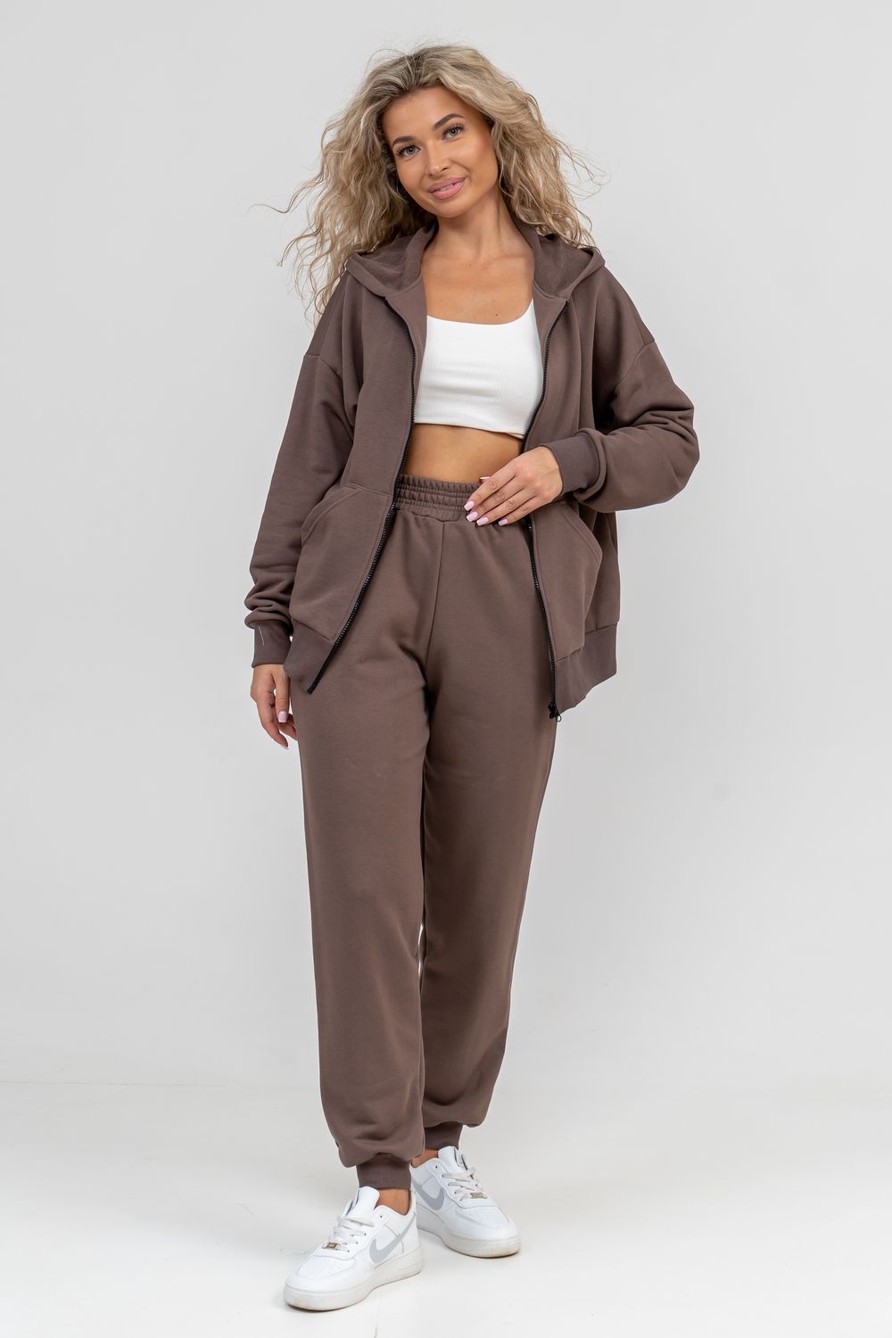 Костюм 36654 - коричневый