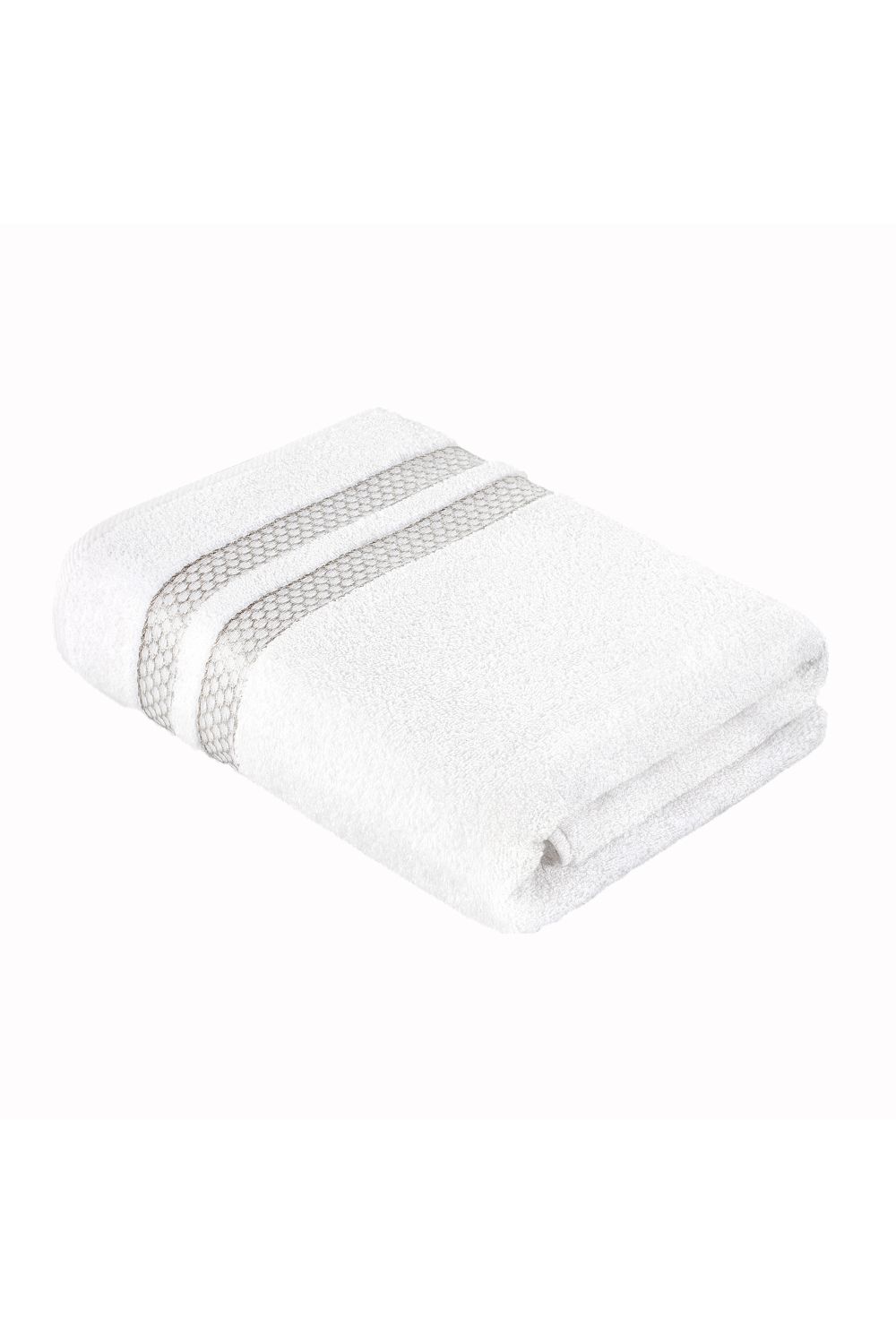 Махровое банное полотенце Verossa коллекция Reticolo 70х140 - белый