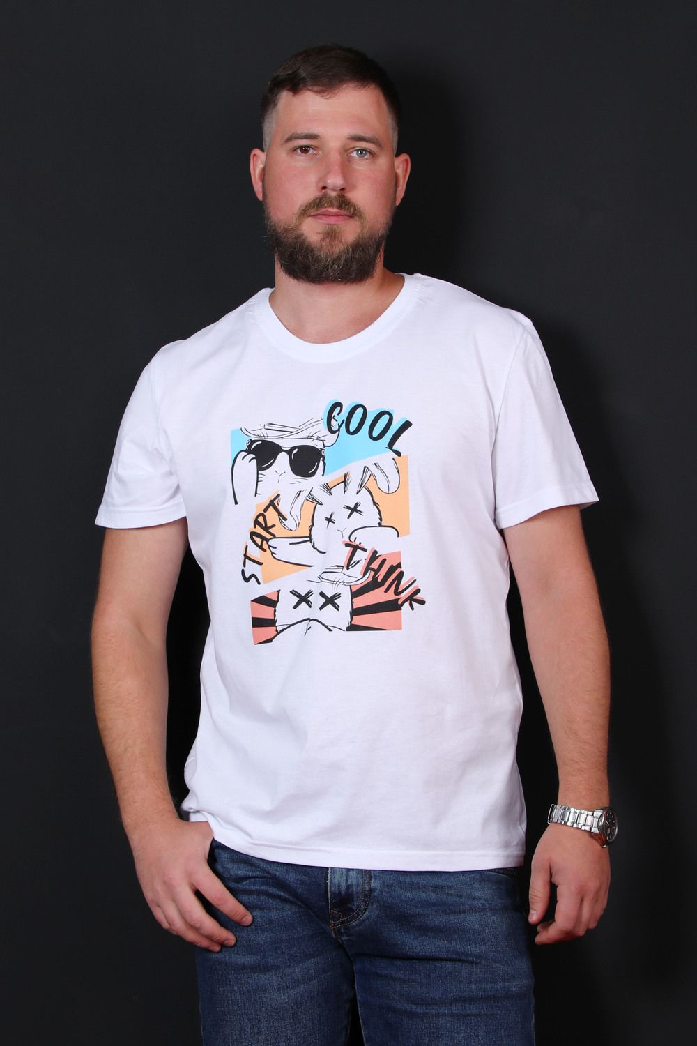 Футболка 88007 - белый