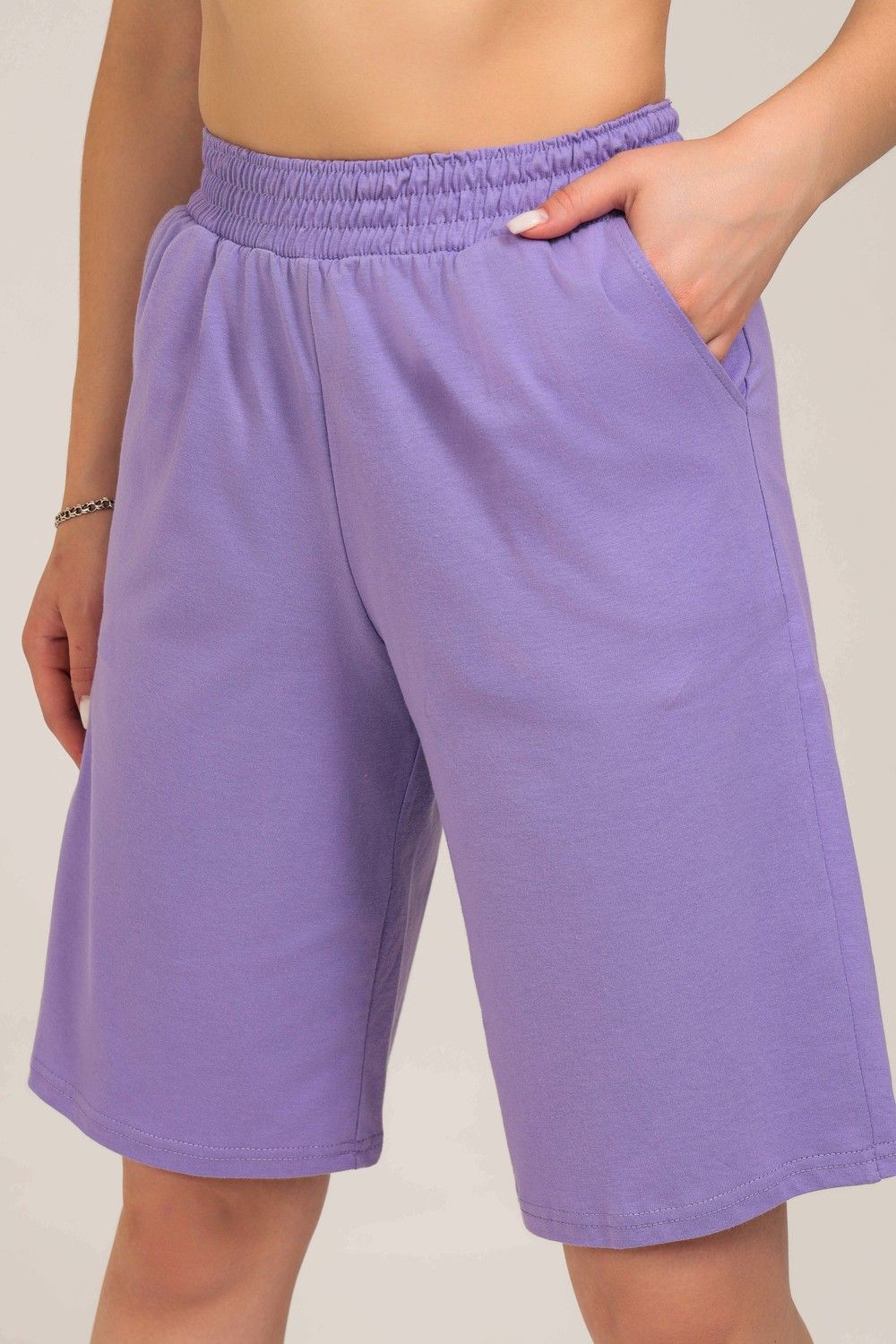 Шорты 50552 - сиреневый