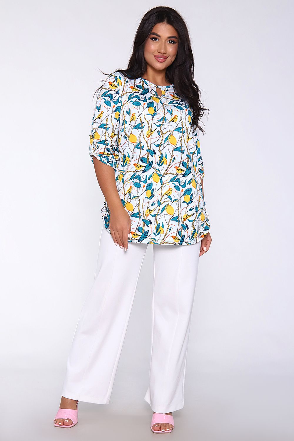 Туника 70073 - зеленый