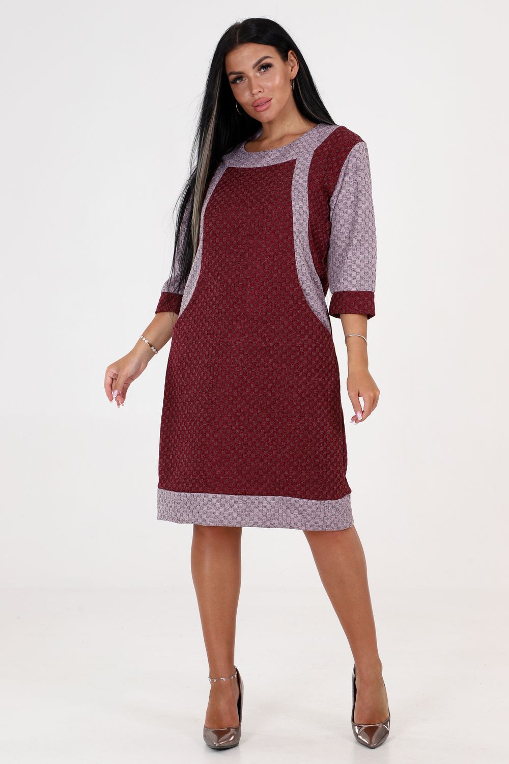 Платье 31766 - бордо