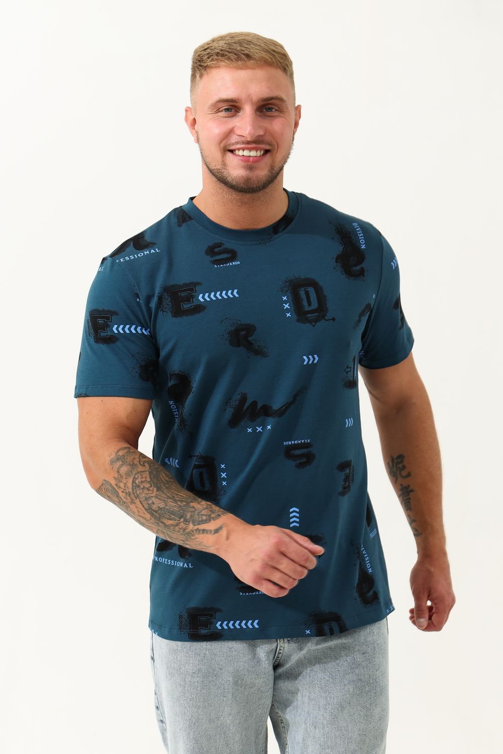 Футболка 11285 - петроль