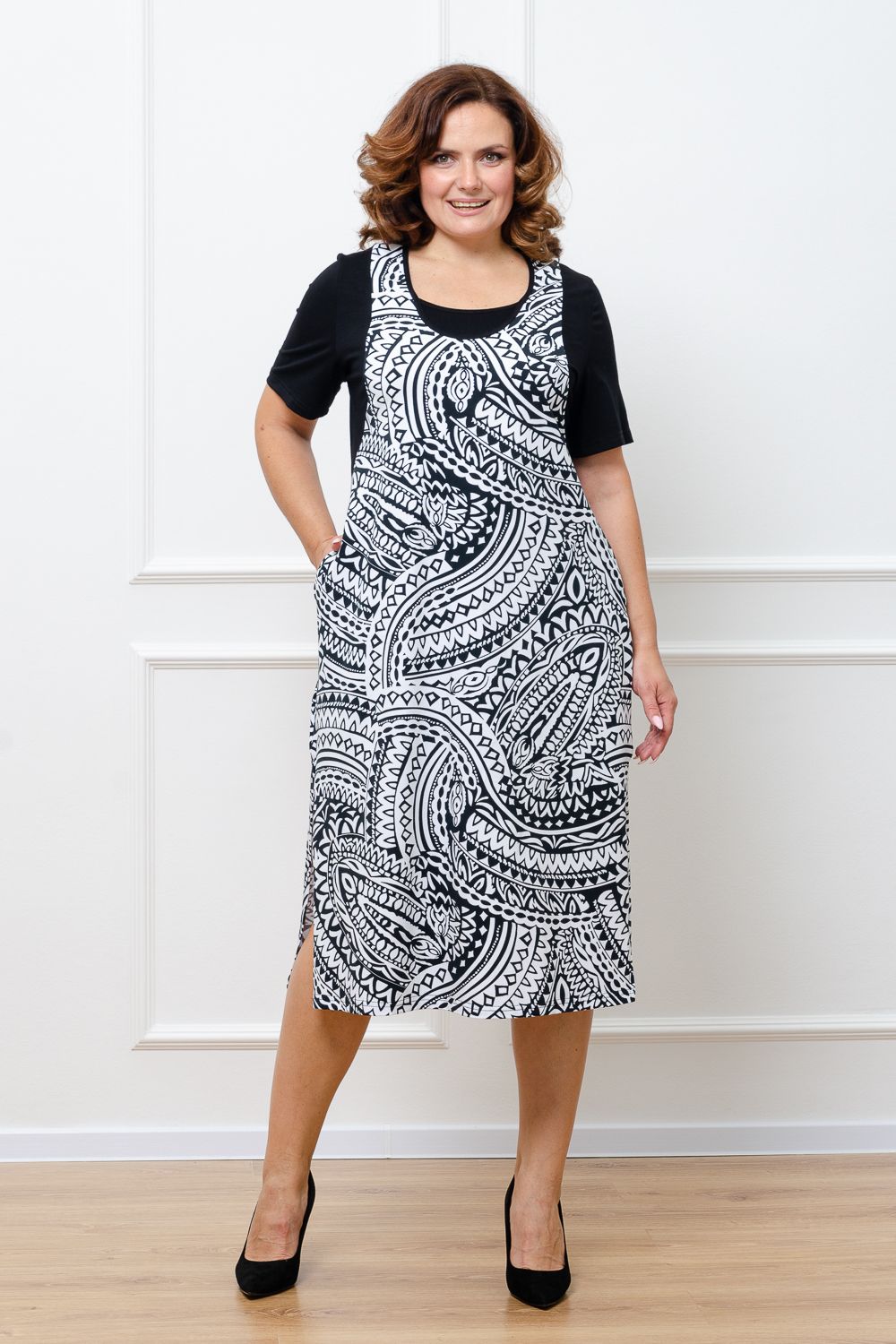 Платье 8372 - орнамент