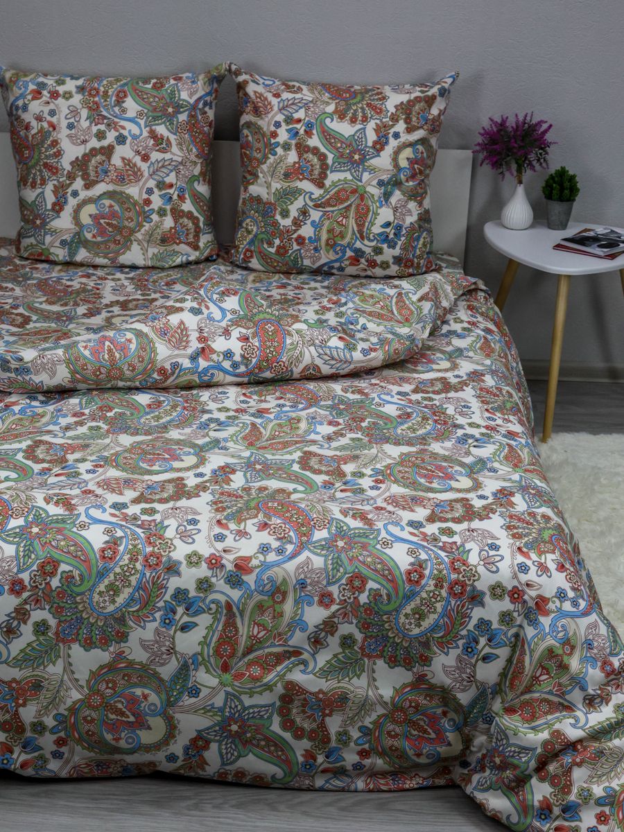 КПБ 2,0 сп бязь 120гр/м2 Текстильная коллекция сшивной персидский кипарис