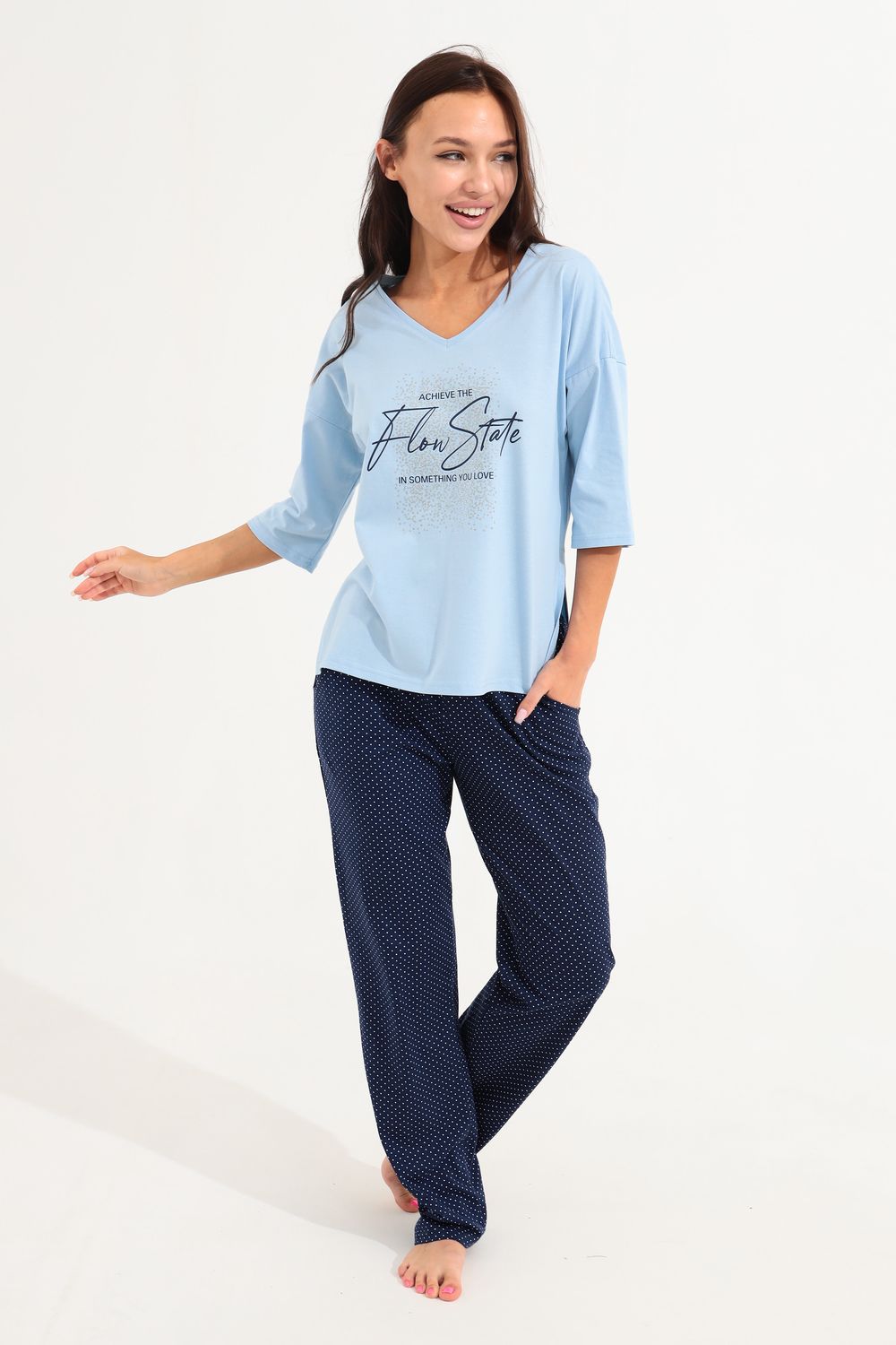 Костюм 11289 - голубой