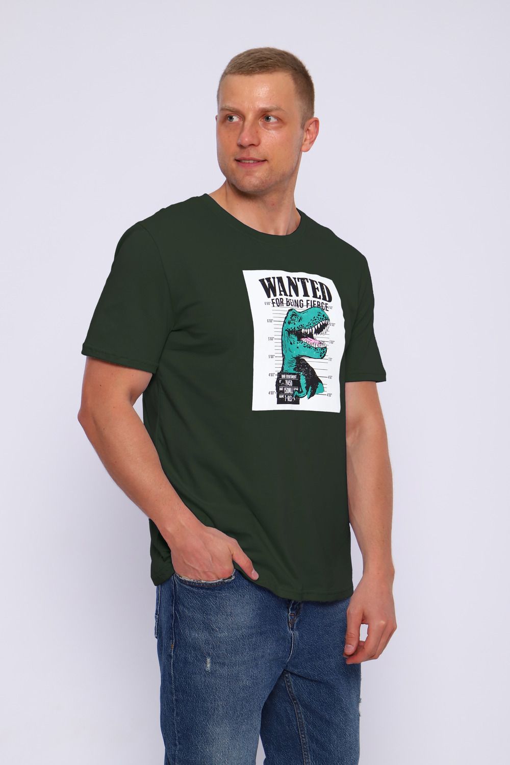 Футболка Wanted - хаки