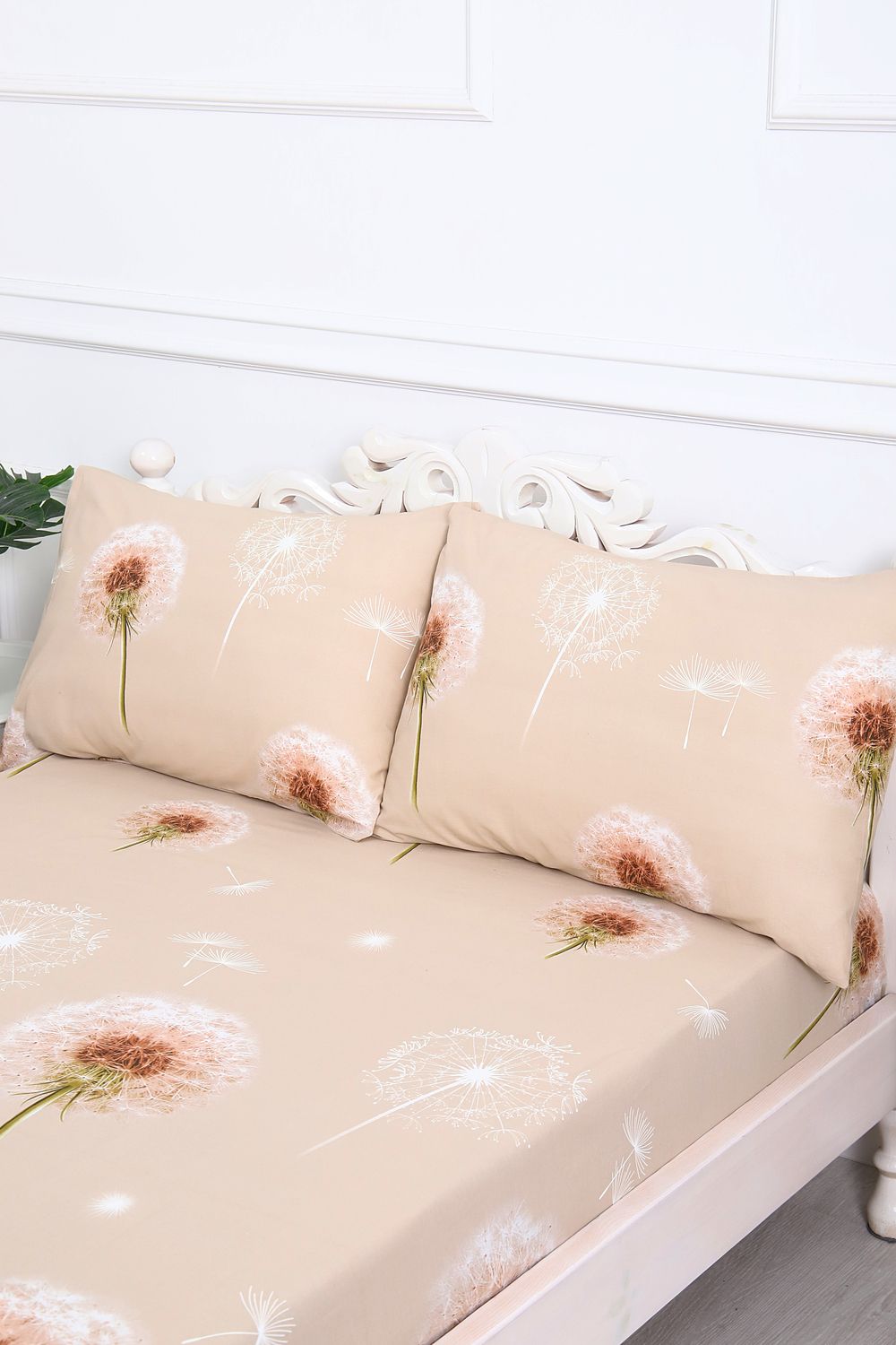 Наволочка перкаль Лето - молочно-бежевый