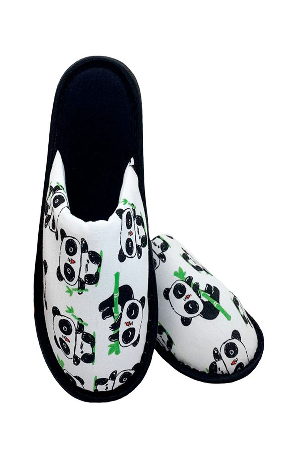 Тапочки домашние С-6ЖМ-МР - панды/бамбук