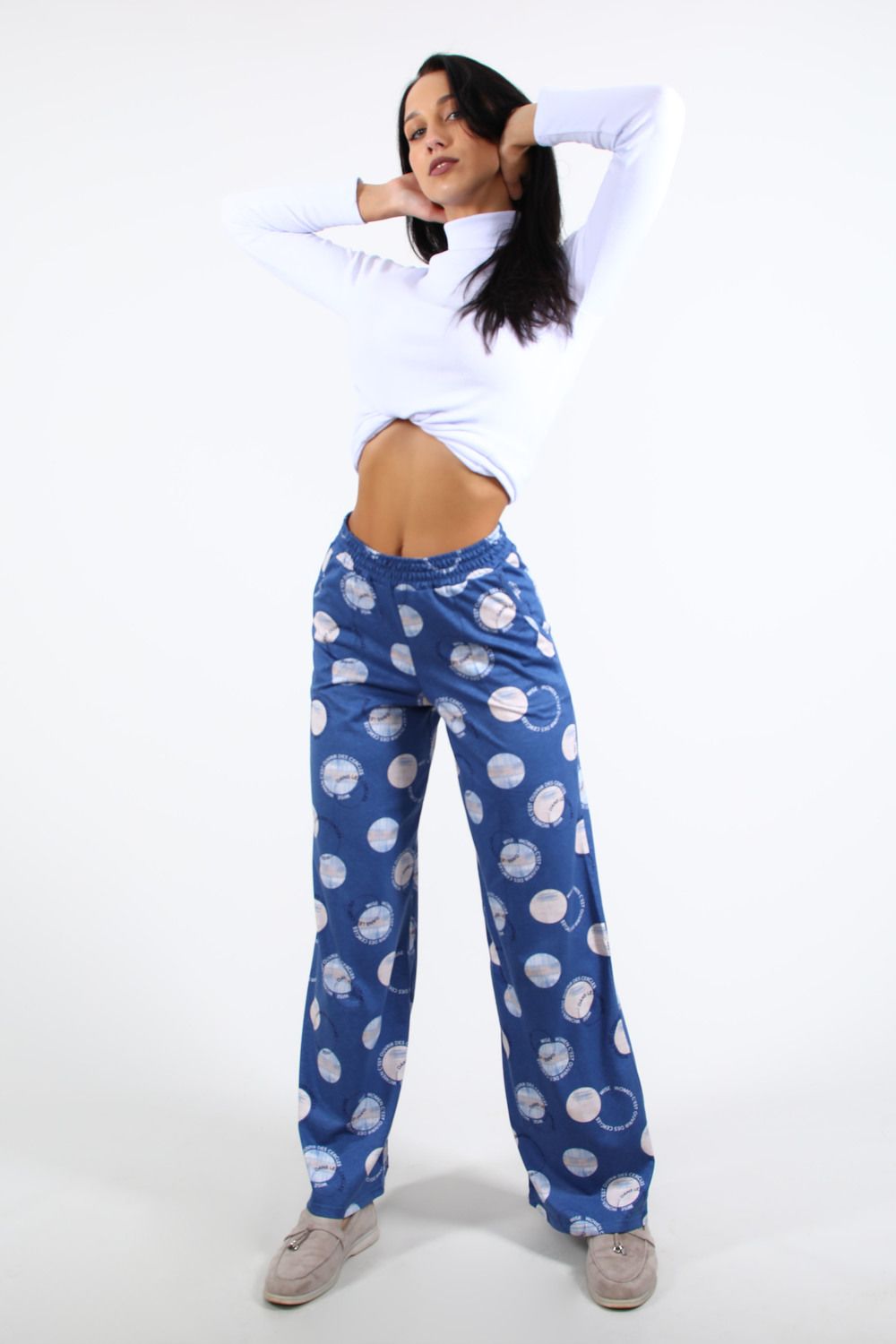 Брюки 88038 - индиго