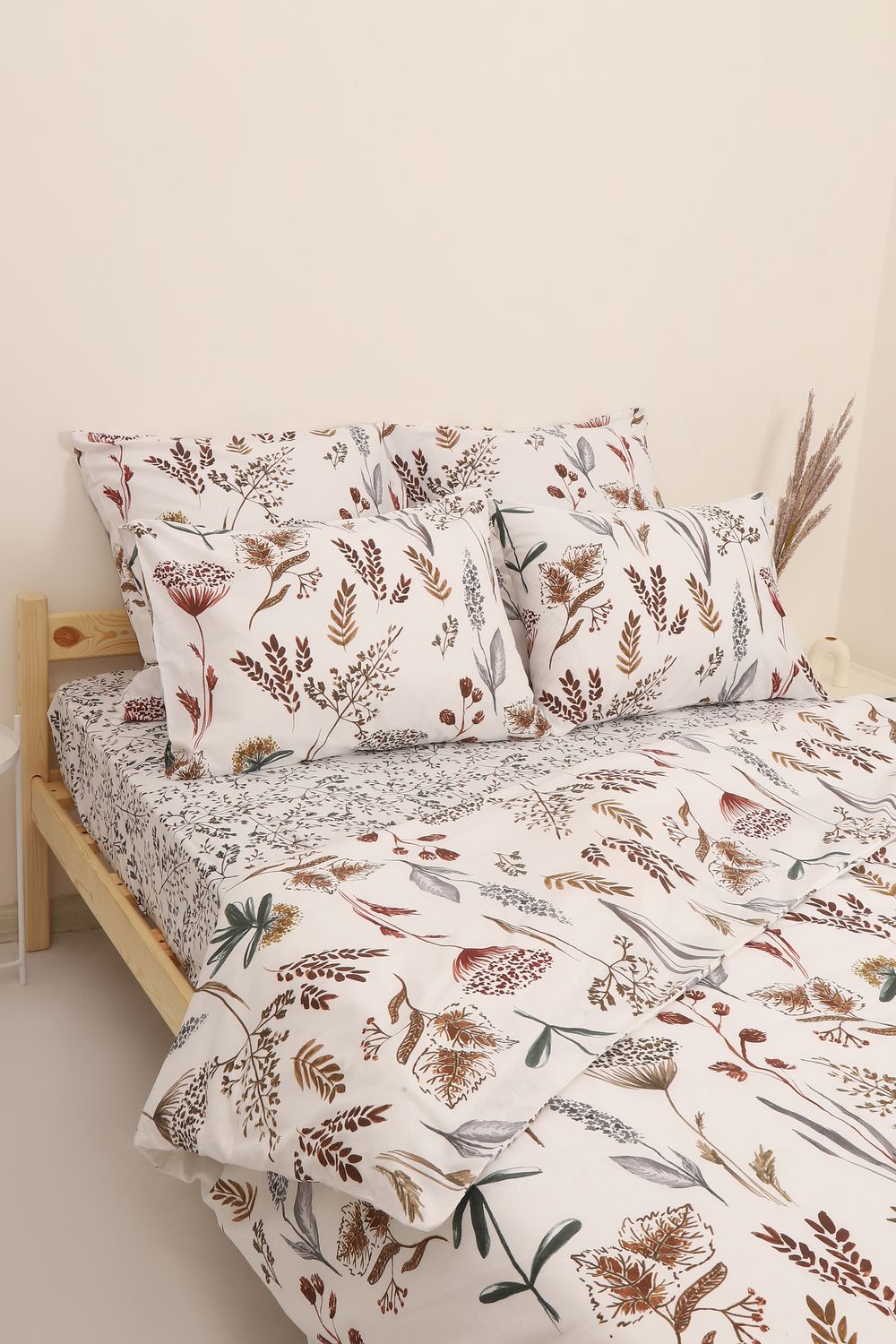 Наволочка перкаль Французский шик-1 - белый