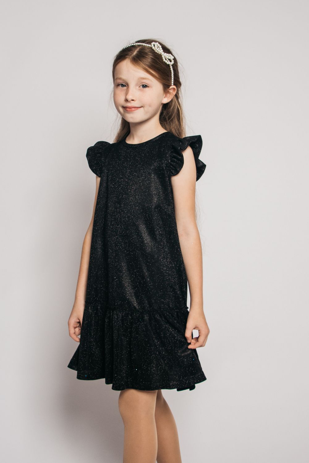 Платье для девочки 81220 - черный
