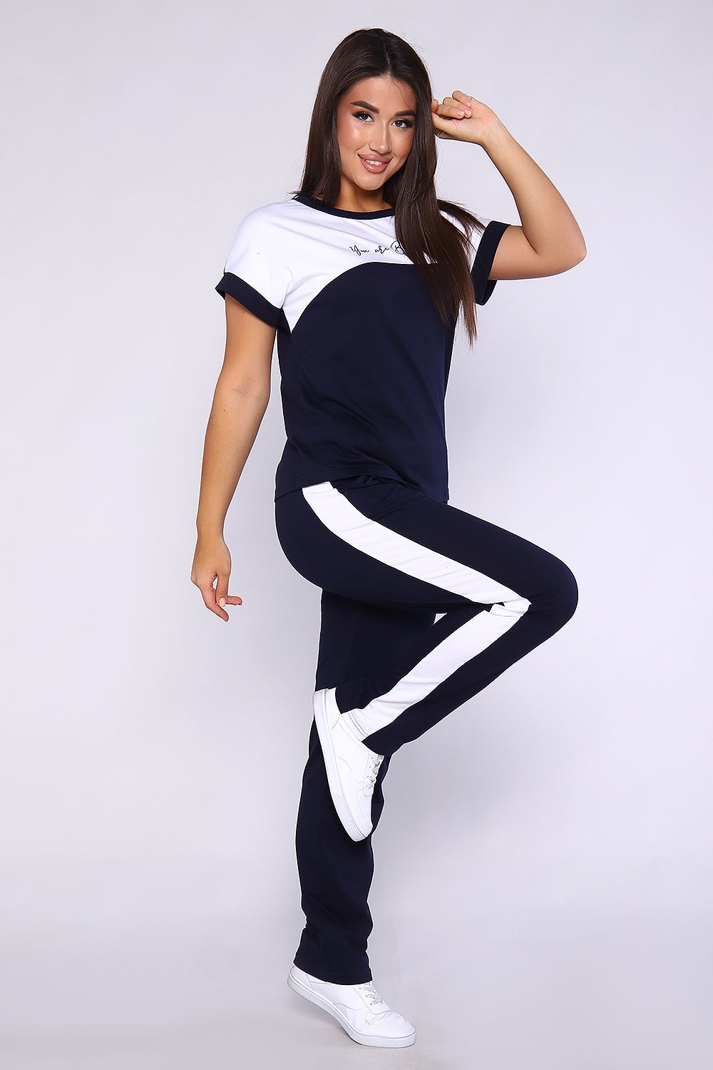 Костюм 55070 - темно-синий