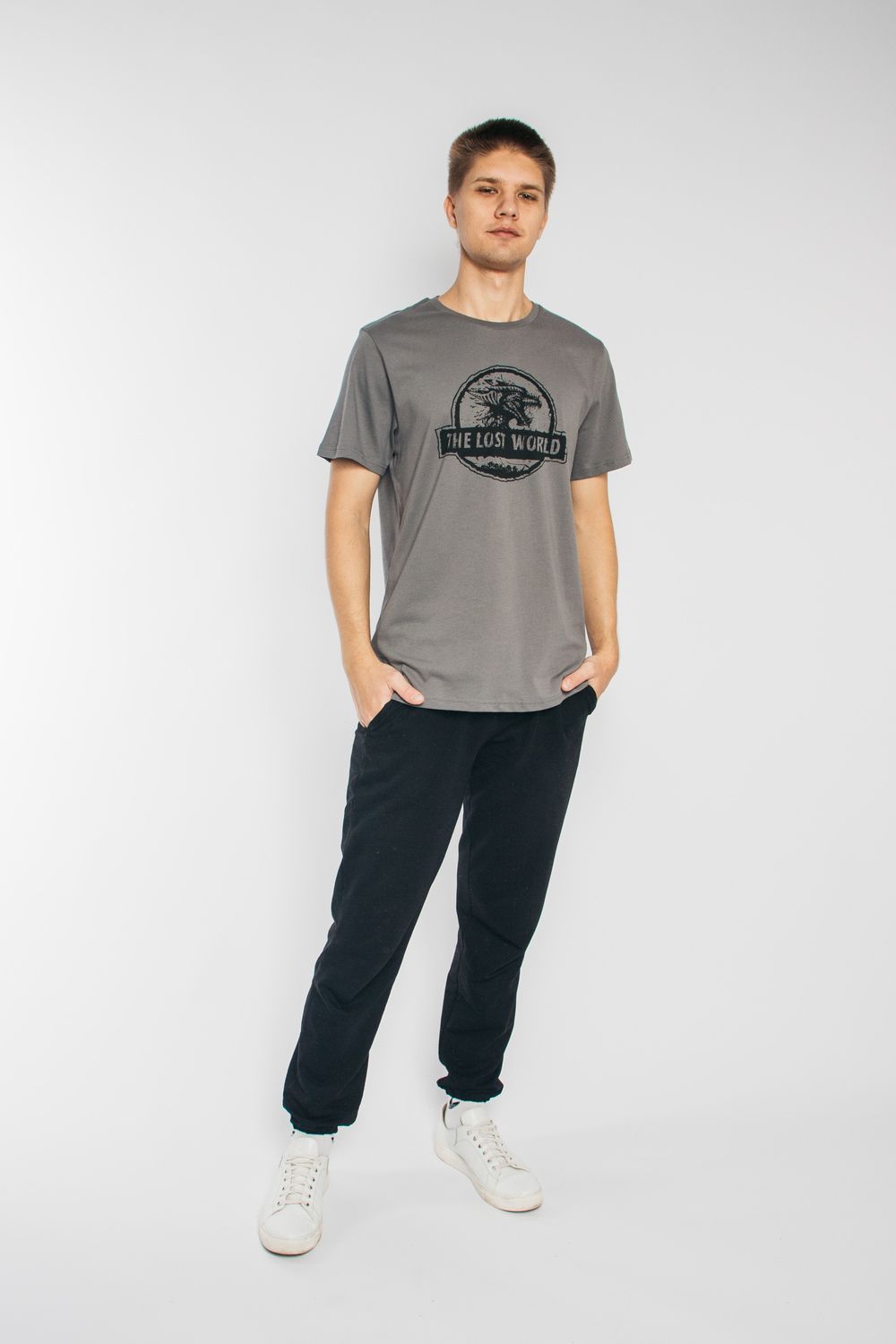 Футболка мужская 54212 - серый