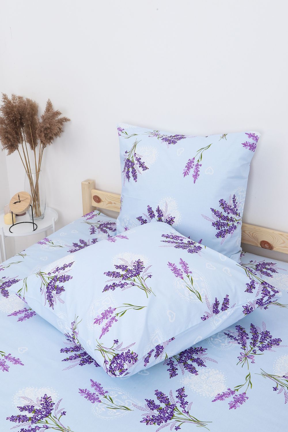 Наволочка бязь ГОСТ Лаванда - светло-голубой