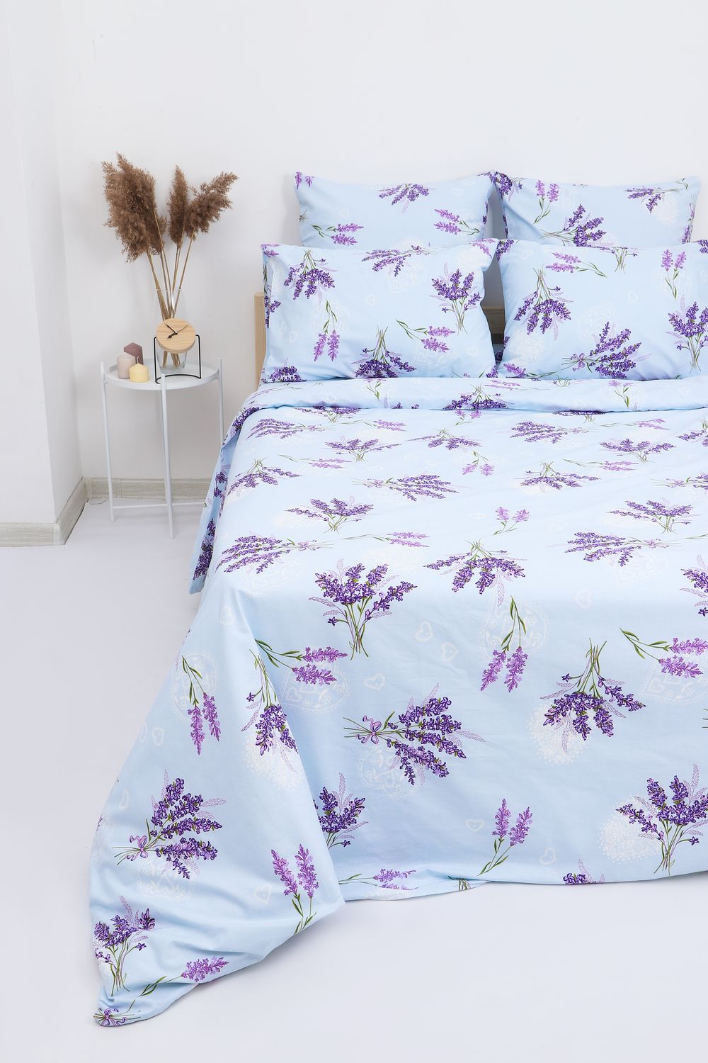 Пододеяльник бязь ГОСТ Лаванда - светло-голубой